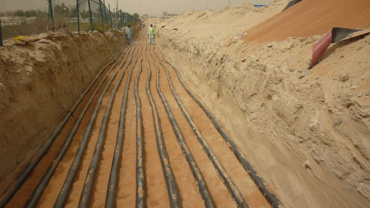 Masdar electrical works